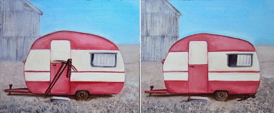 Caravan painting